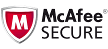 McAfee secure trust badge